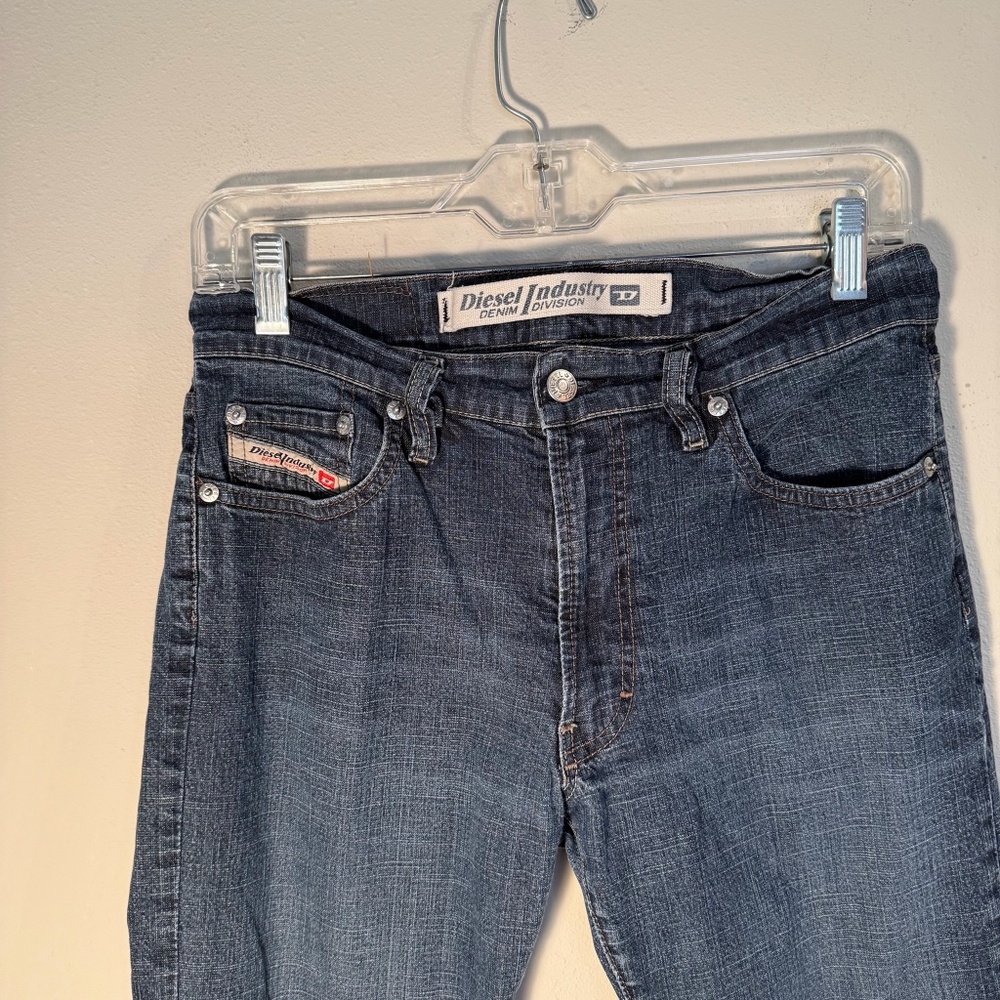 Vintage  2001 Diesel Industry Blue Bootcut Jeans Women's Size 29 Italy - Picture 3 of 15